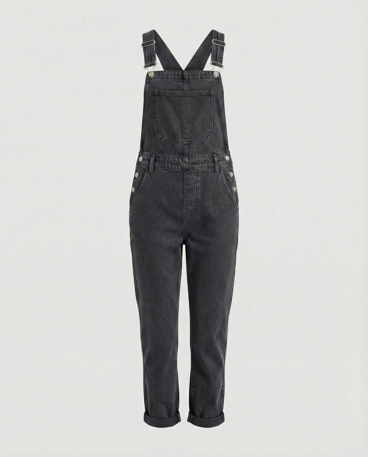 Drune | Denim Latzhose