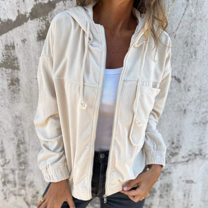 Drune | Damen Stilvolles Baumwolljacke Zeitloser Stil