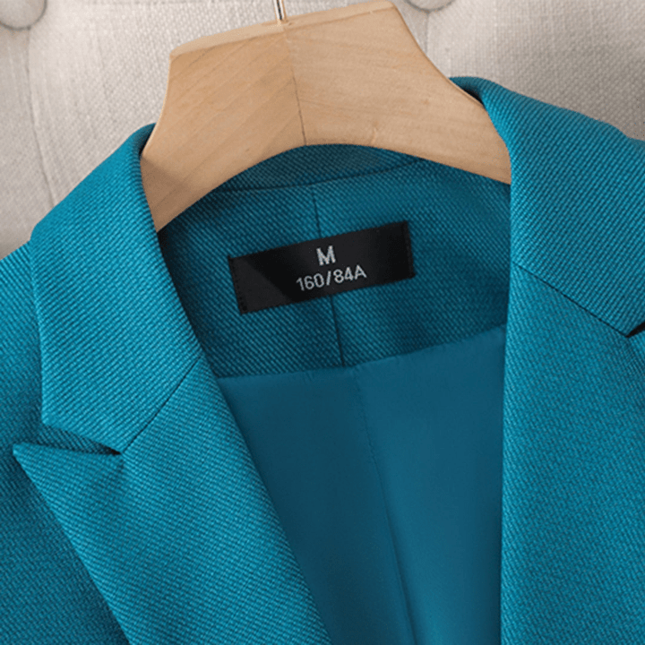 Drune | Eleganter Damen Blazer Und Hosenanzug Lässiges & Bequemes Design