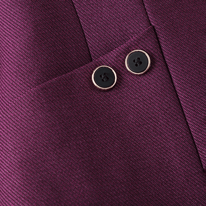 Drune | Eleganter Damen Blazer Und Hosenanzug Lässiges & Bequemes Design