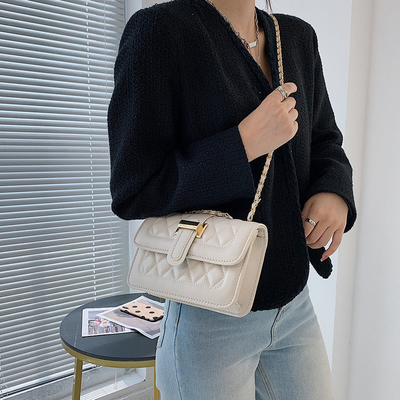 Drune | Beige Schultertasche