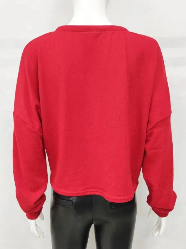 Drune | Lockere Frauen Strickjacke Pullover