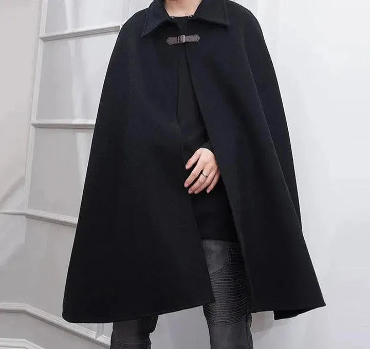 Drune | Fashion Herren Poncho Übermantel