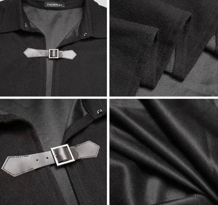 Drune | Fashion Herren Poncho Übermantel