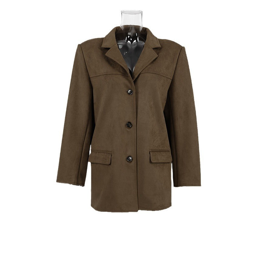 Drune | Wildleder Blazer