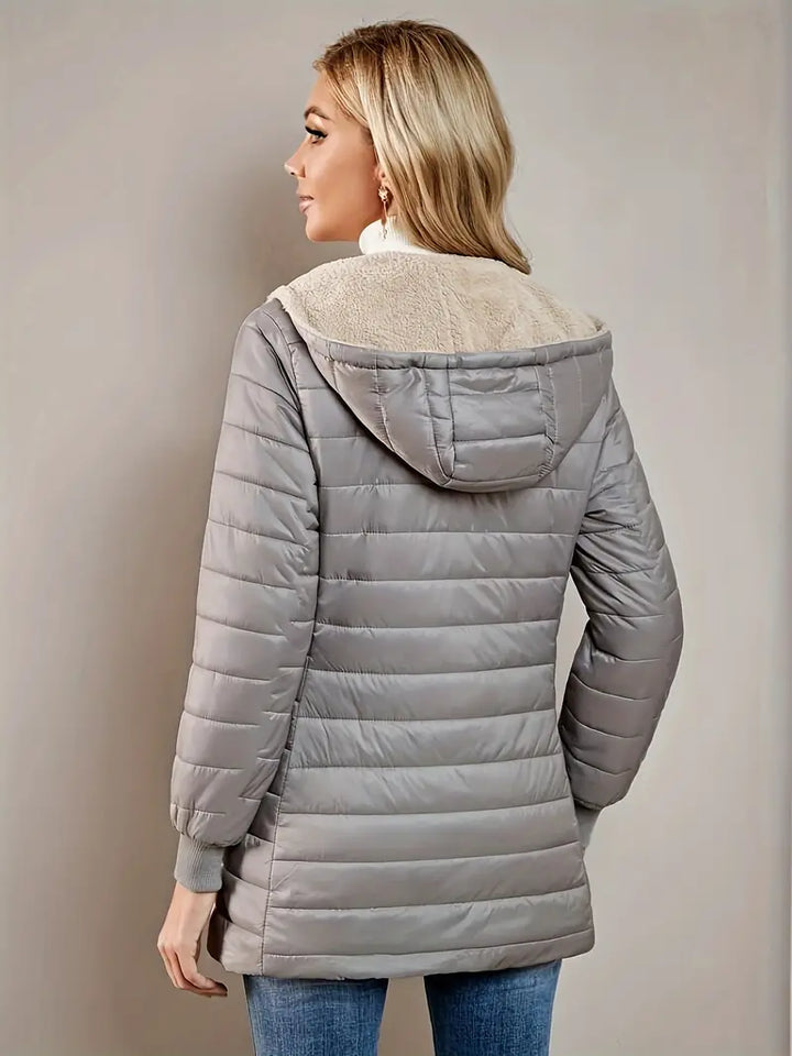 Drune | Fleece gefütterte Jacke mit Reißverschluss