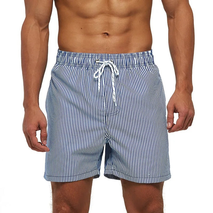 Drune | Atmungsaktive Badeshorts mit Funky Print für Männer
