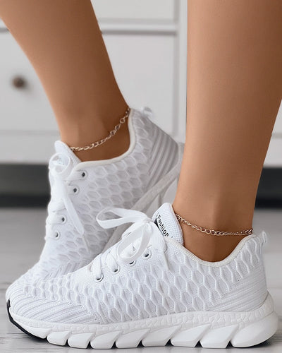 Drune - Bubble Lace Schuhe mit Textur