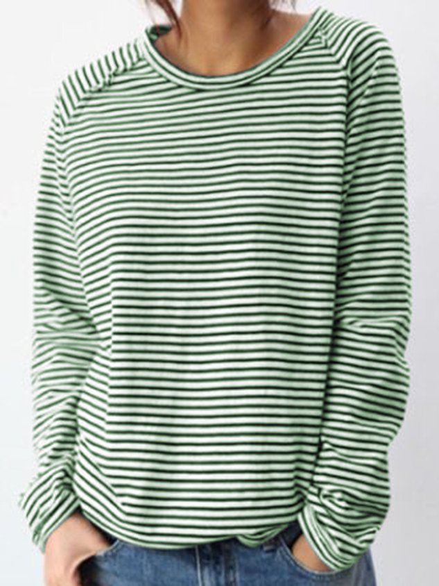 Drune | Gestreifte Pullover mit Langen Ärmeln