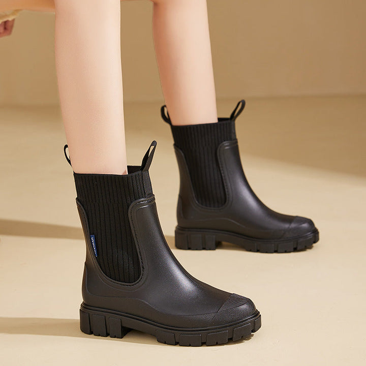 Drune | Gummistiefel - Wasserdicht mit Antirutschsohle, Perfekt für Regenwetter