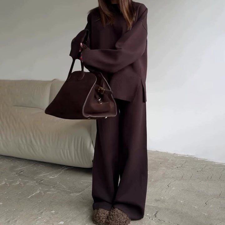 Drune | aus Strickpullover und Hose für Damen - Luce