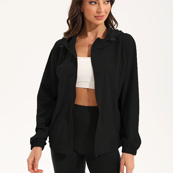 Drune | Leichte, Wasserdichte Sportjacke mit Kapuze