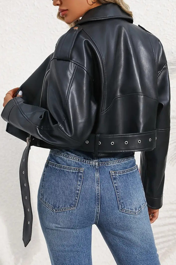 Drune | Kürz Lederjacke