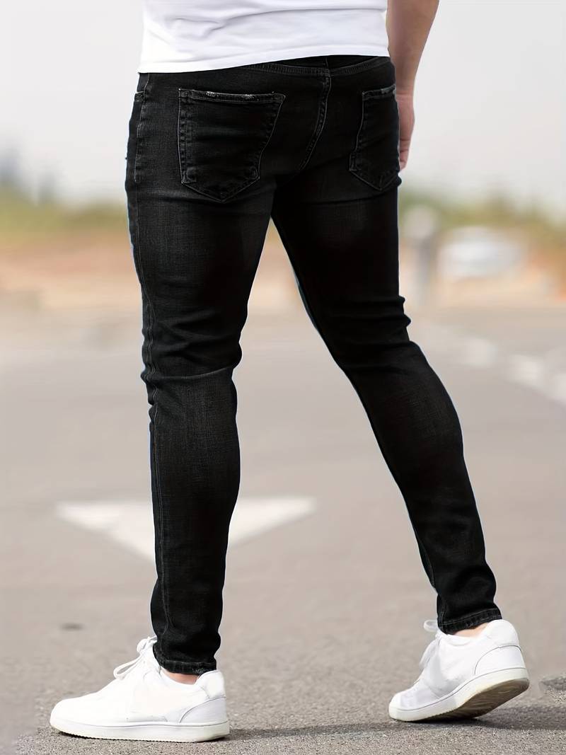 Drune | zerrissene jeans für männer