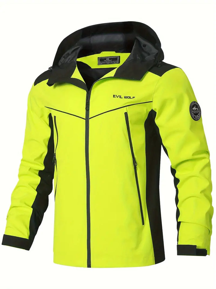 Drune | Outdoor-Jacke mit Reflektierendem Design – Wasserdicht & Sportlich