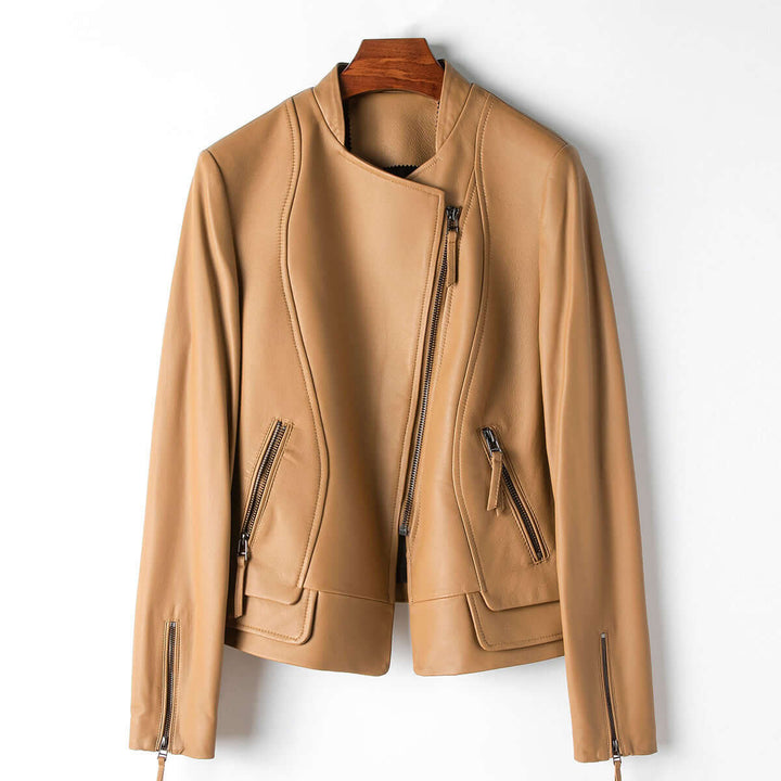 Drune | Damen Stilvolle Lederjacke