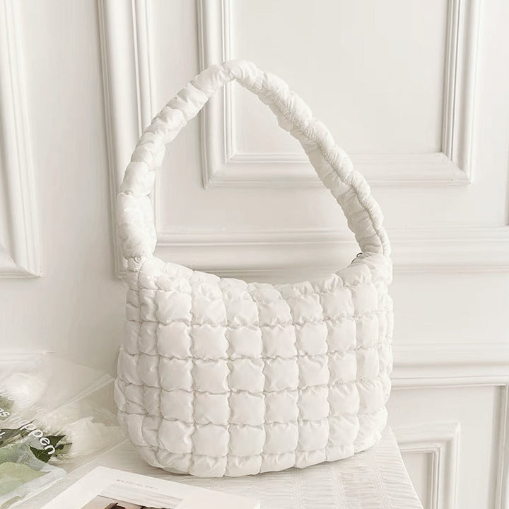 Drune | Plissierte Schultertasche Für Frauen