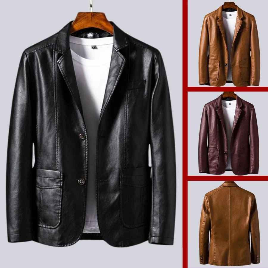 Drune | Elegante Herren-Lederjacke für jede Gelegenheit