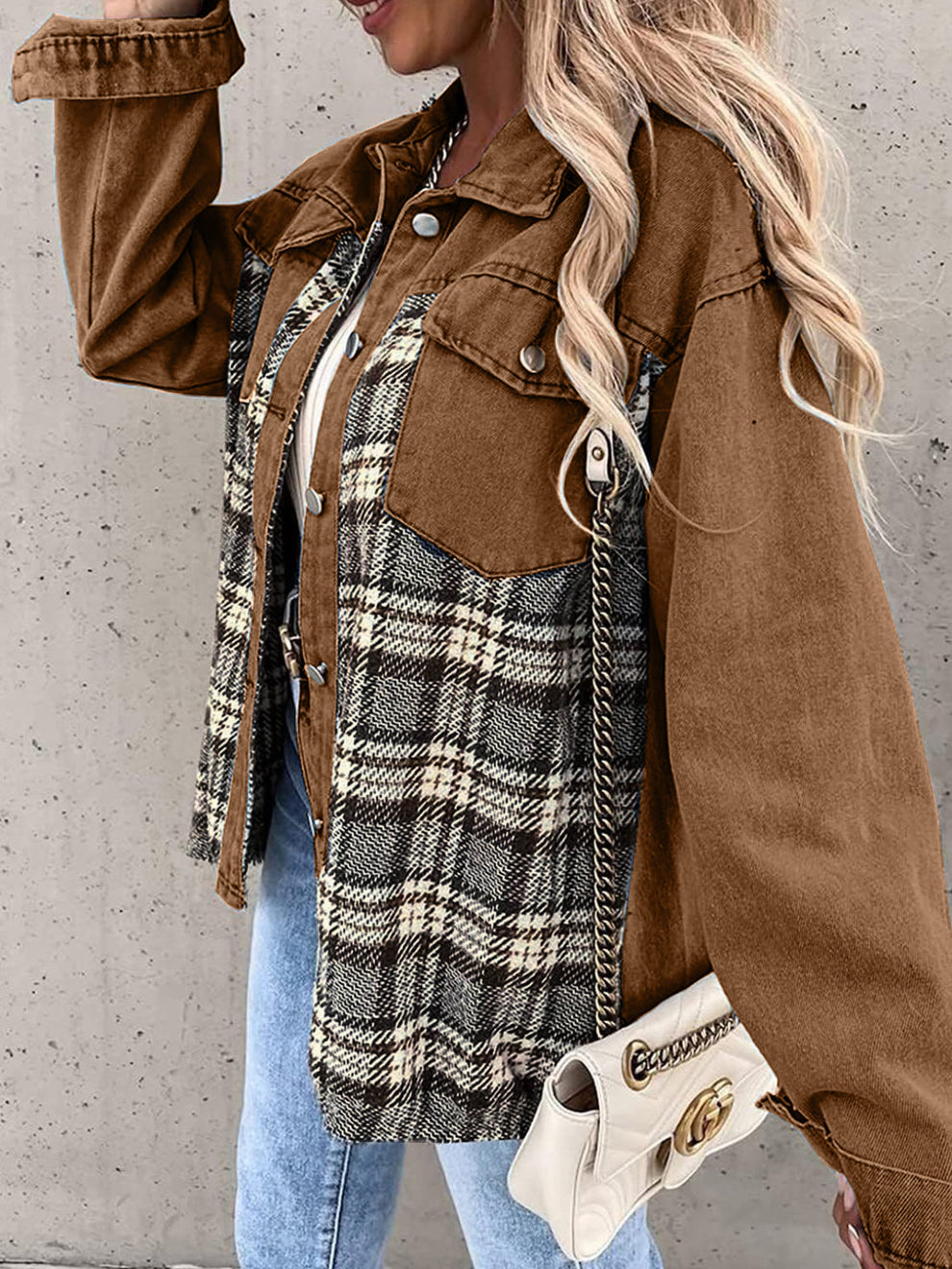Drune | Vintage-Flanelljacke für Frauen