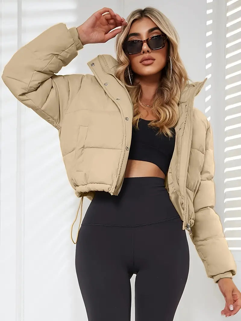 Drune | Taillierte Gesteppte Jacke