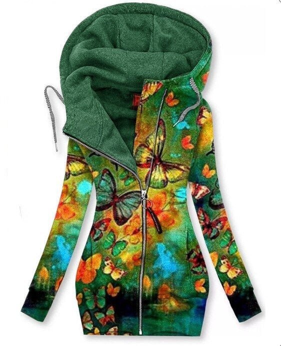 Drune | Gedruckter Kapuzenpullover