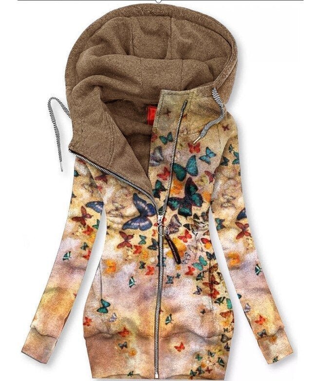 Drune | Gedruckter Kapuzenpullover
