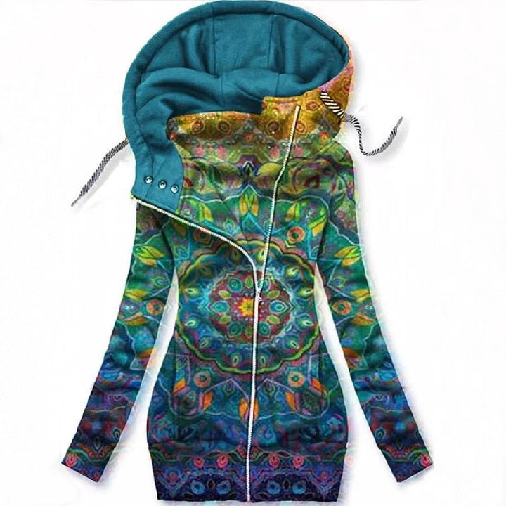 Drune | Gedruckter Kapuzenpullover