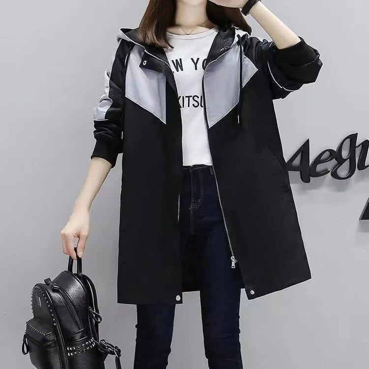 Drune | Trenchcoat mit Kapuze