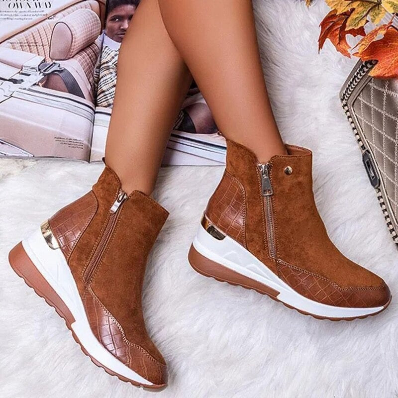Orthopädische Stiefelette Elegance Drune