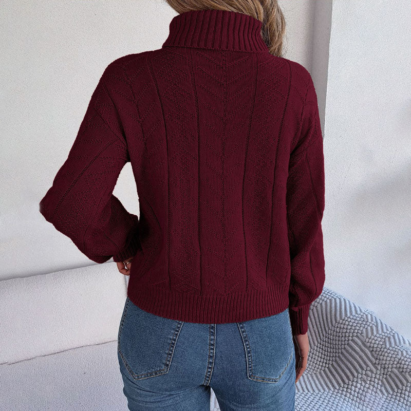 Drune | Schlichter Strickpullover Für Damenmode