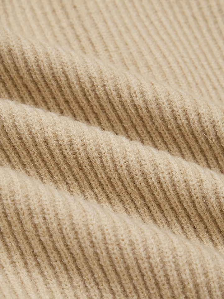 Drune | Herren Pullover Strickjacke mit Reißverschluss