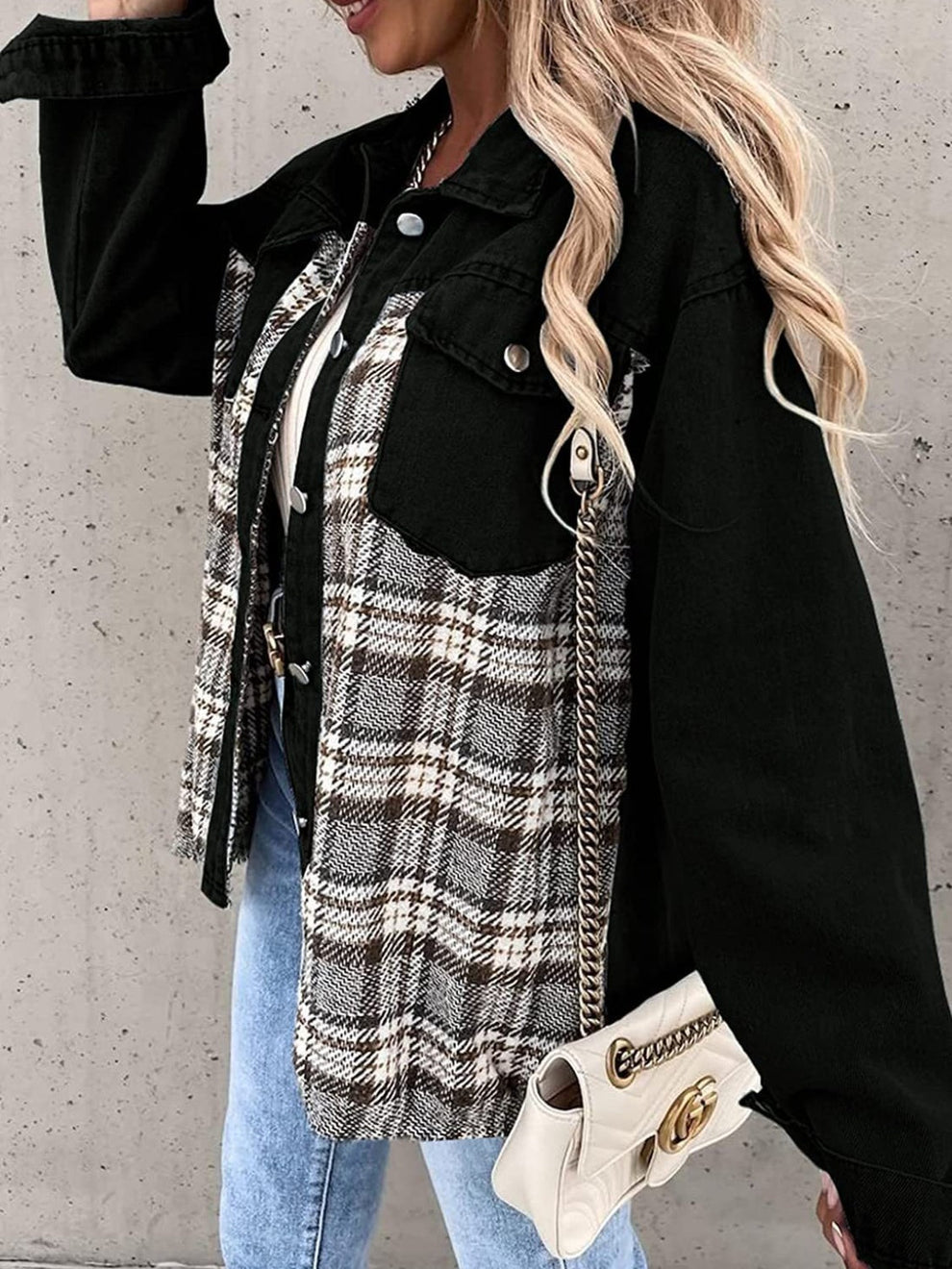Drune | Vintage-Flanelljacke für Frauen