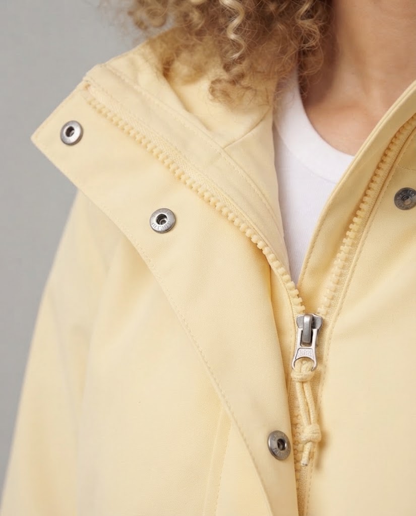 Damen Wasserabweisende Outdoor-Jacke mit Kapuze Drune