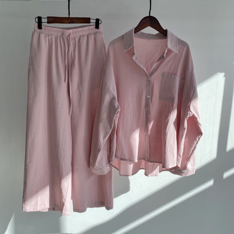 Drune | Stylisches Und Zweiteiliges Leinen Set