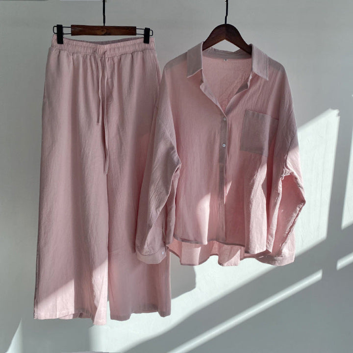 Drune | Stylisches Und Zweiteiliges Leinen Set
