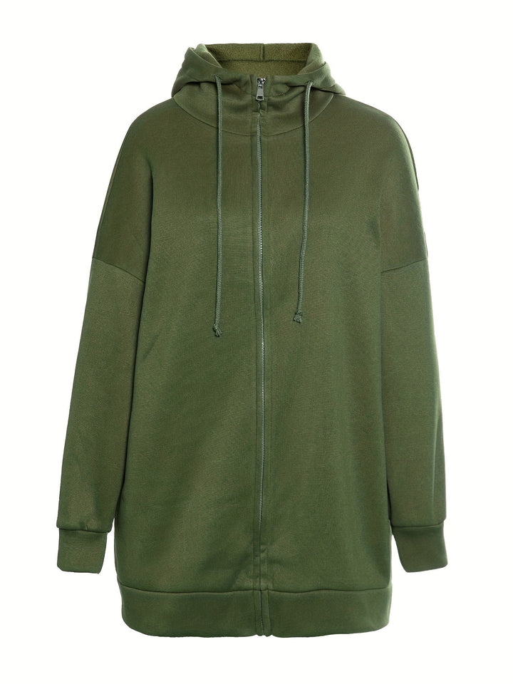 Drune | Lässiger Sport Kapuzenzipper Pullover