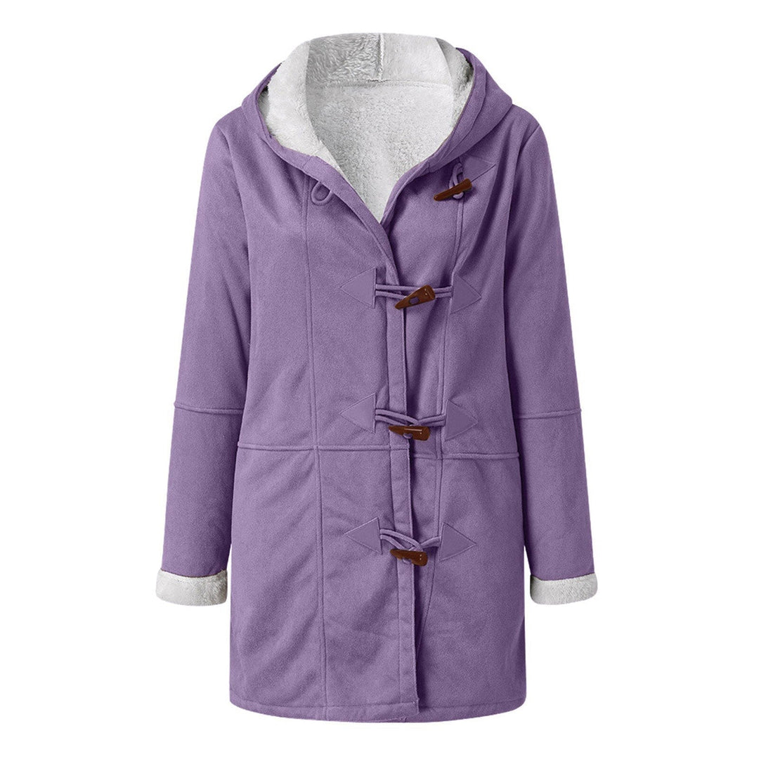 Drune | Warme Fleecejacke mit Kapuze für Frauen