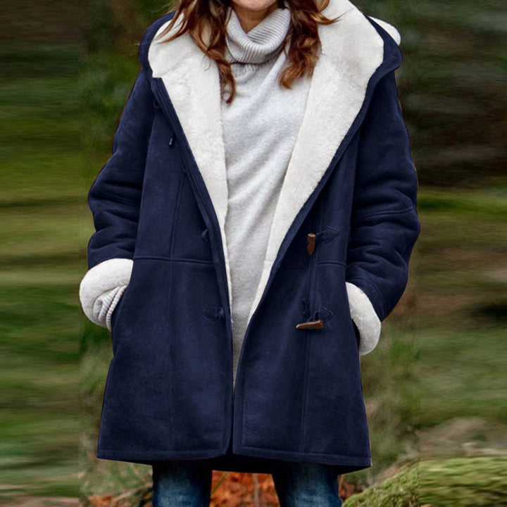 Drune | Warme Fleecejacke mit Kapuze für Frauen