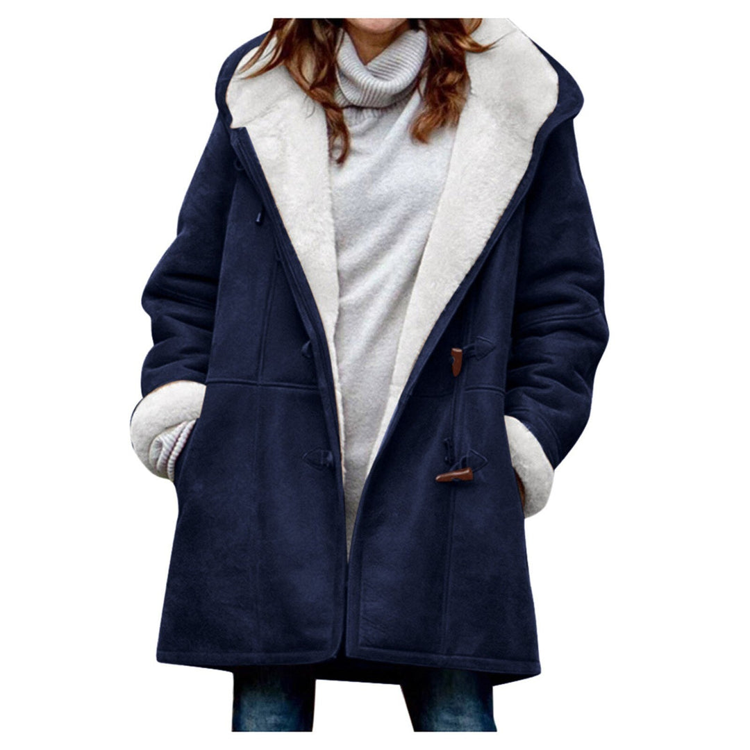 Drune | Warme Fleecejacke mit Kapuze für Frauen
