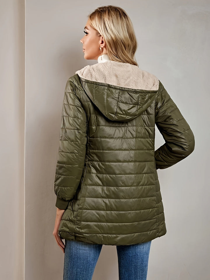 Drune | Fleecegefütterte Damenjacke mit Reißverschluss