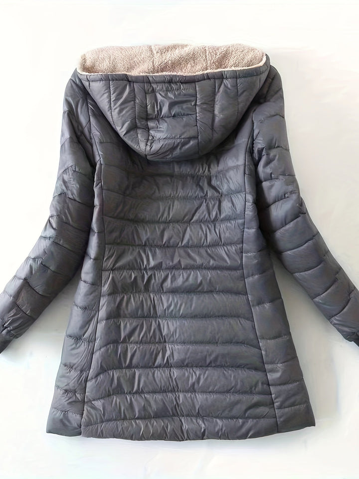 Drune | Fleecegefütterte Damenjacke mit Reißverschluss