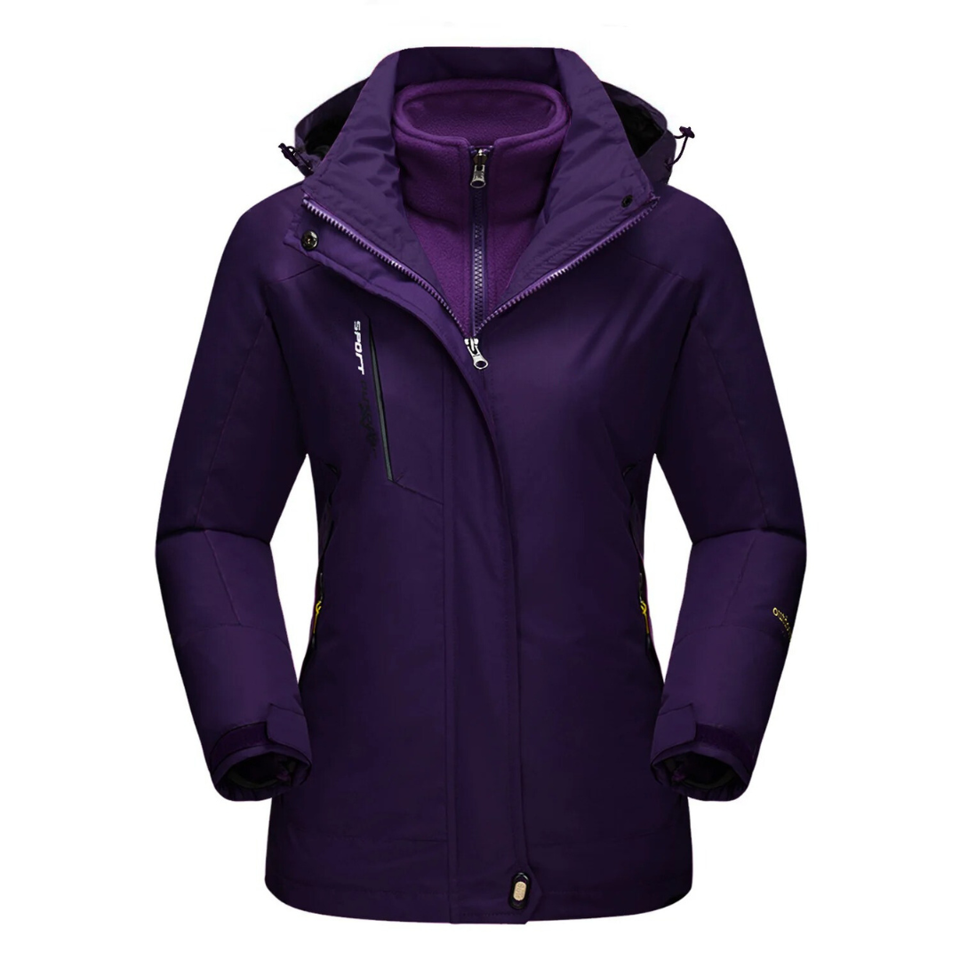 Drune | Outdoor Jacke Wasserdicht Winddicht Futter Verstellbare Kapuze Slim Fit