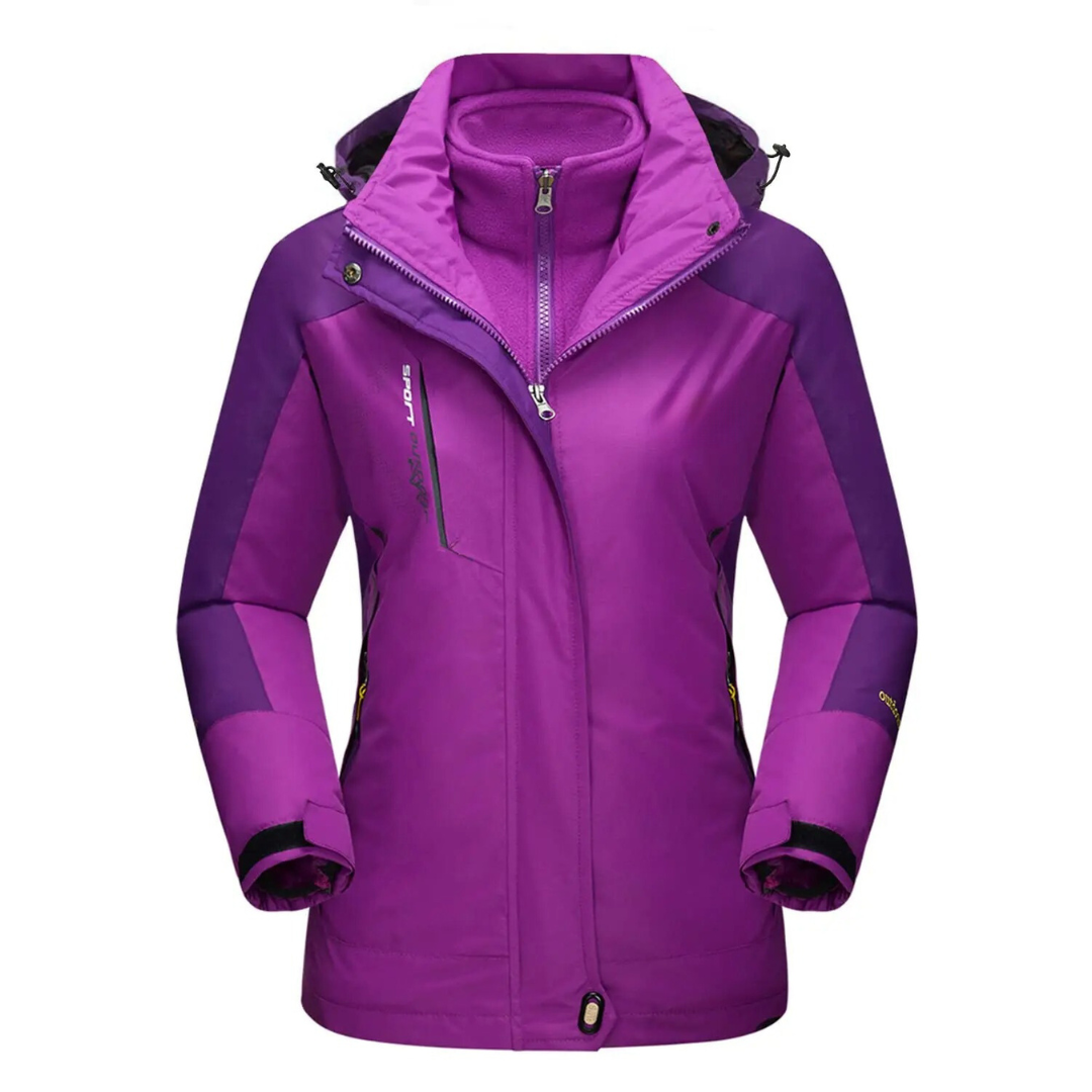 Drune | Outdoor Jacke Wasserdicht Winddicht Futter Verstellbare Kapuze Slim Fit