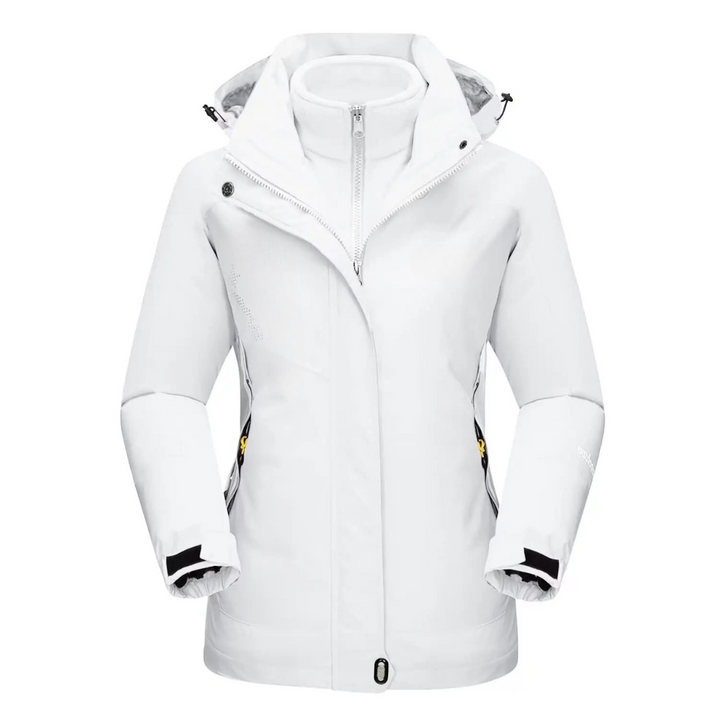 Drune | Outdoor Jacke Wasserdicht Winddicht Futter Verstellbare Kapuze Slim Fit