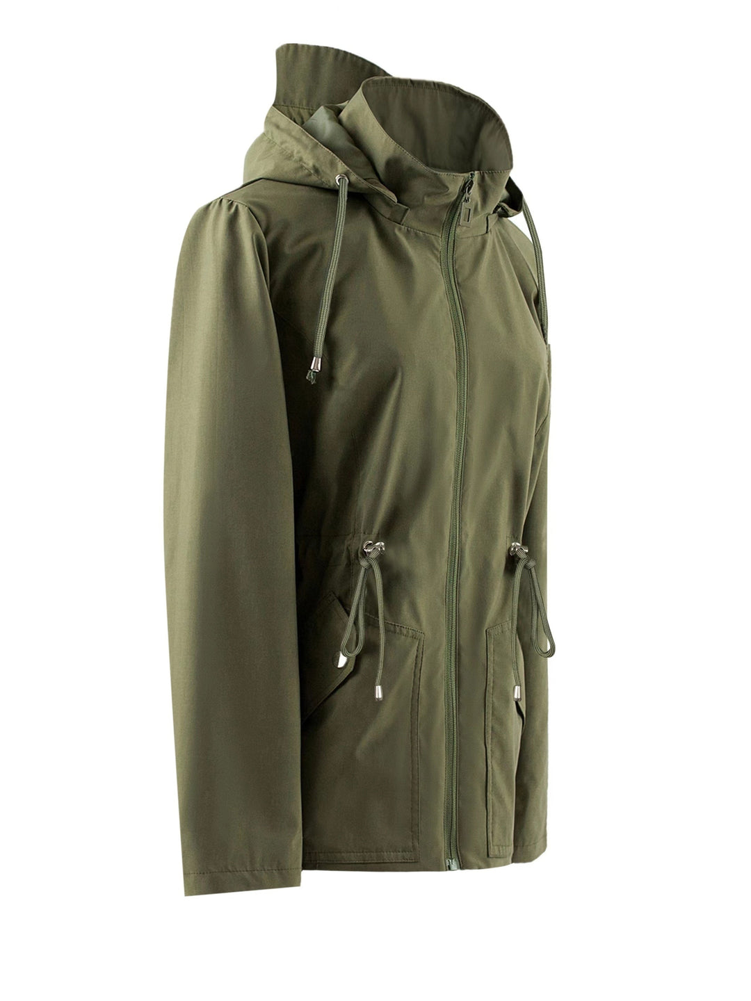 Drune | Damen Wasserdichte Jacke mit Kapuze