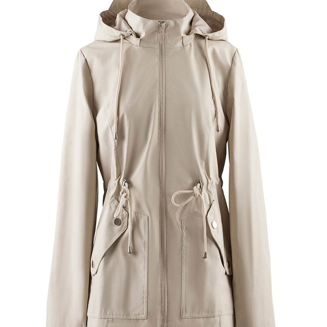 Drune | Damen Wasserdichte Jacke mit Kapuze