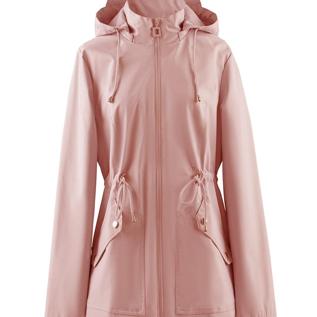 Drune | Damen Wasserdichte Jacke mit Kapuze
