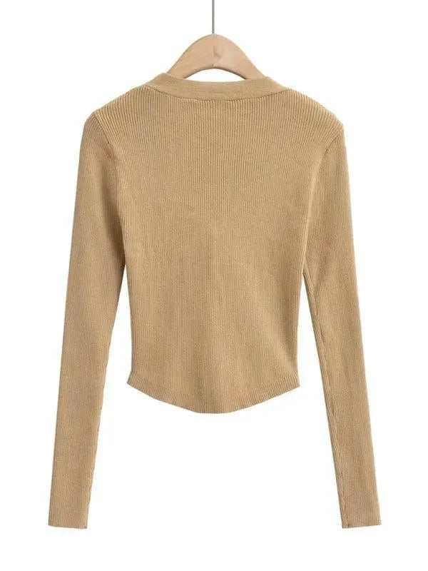 Drune | Knot Damen Strickjacke Pullover