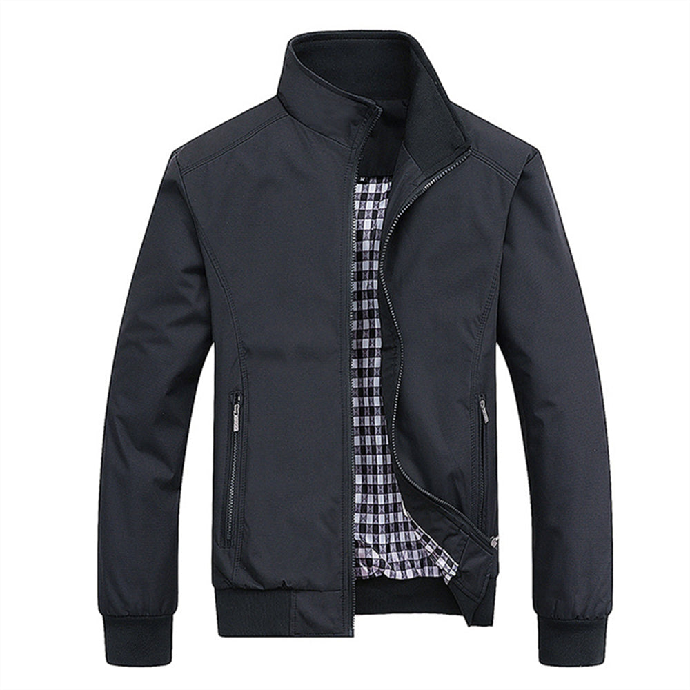 Drune | Jacke mit Reißverschluss für Herren - Stehkragen