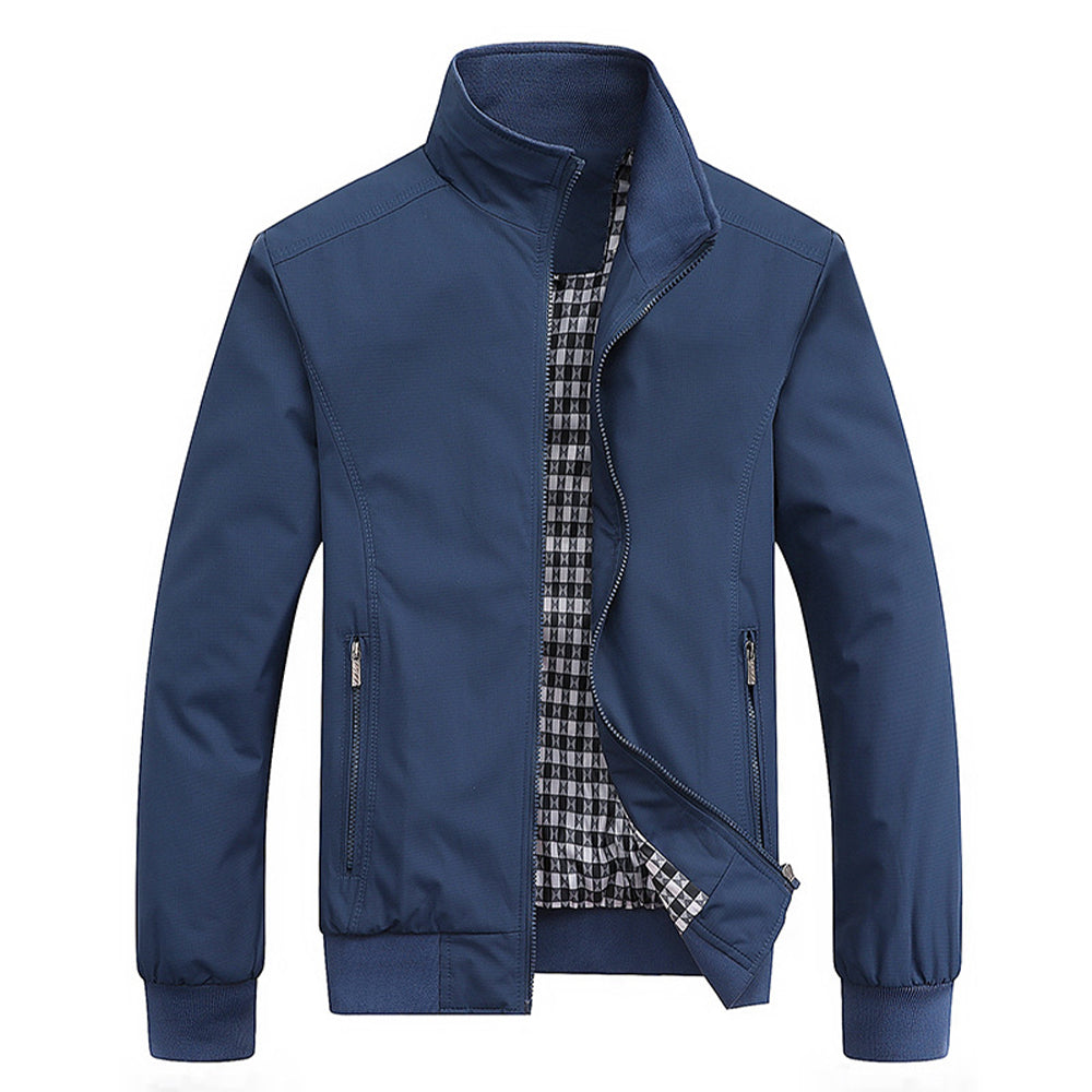 Drune | Jacke mit Reißverschluss für Herren - Stehkragen